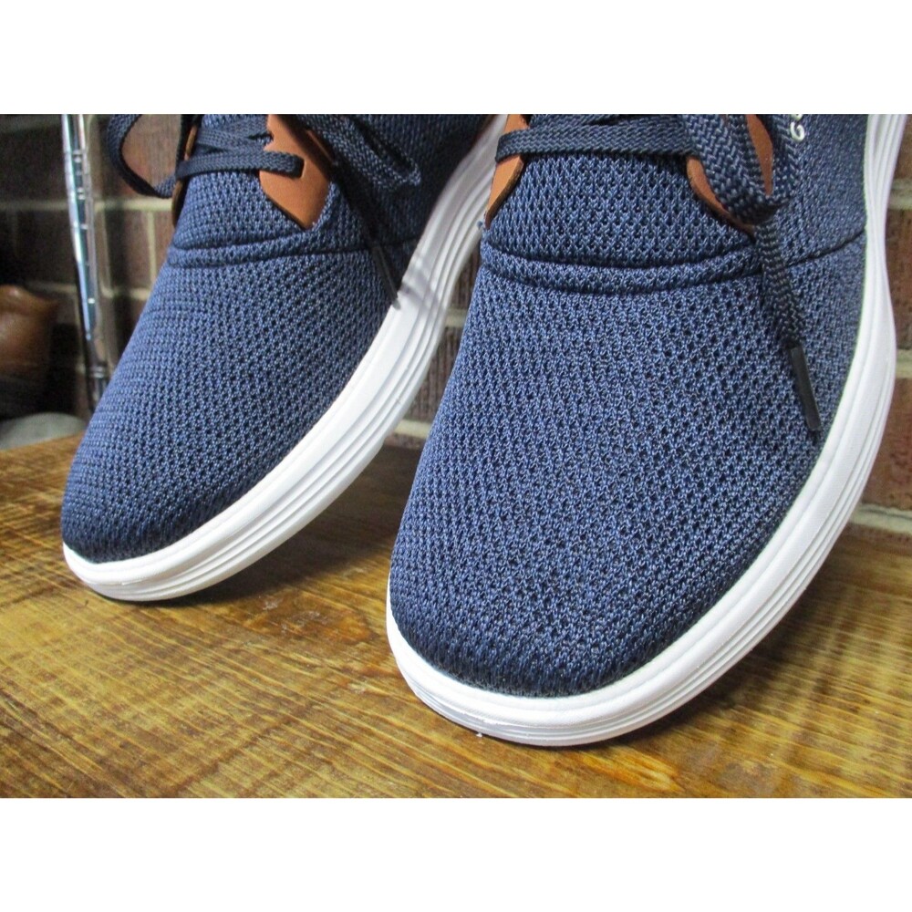 Cole Haan Mens Grandsport Journey Knit Sneakers C32582 Blue Shoes Size 10 M - Picture 9 of 16